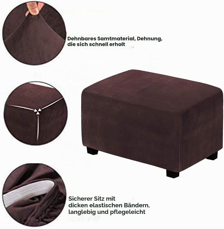 Hocker bezug rechteckig hockerbezüge bezug für hocker quadratisch ottomane hocker bezug Ottomane Sch