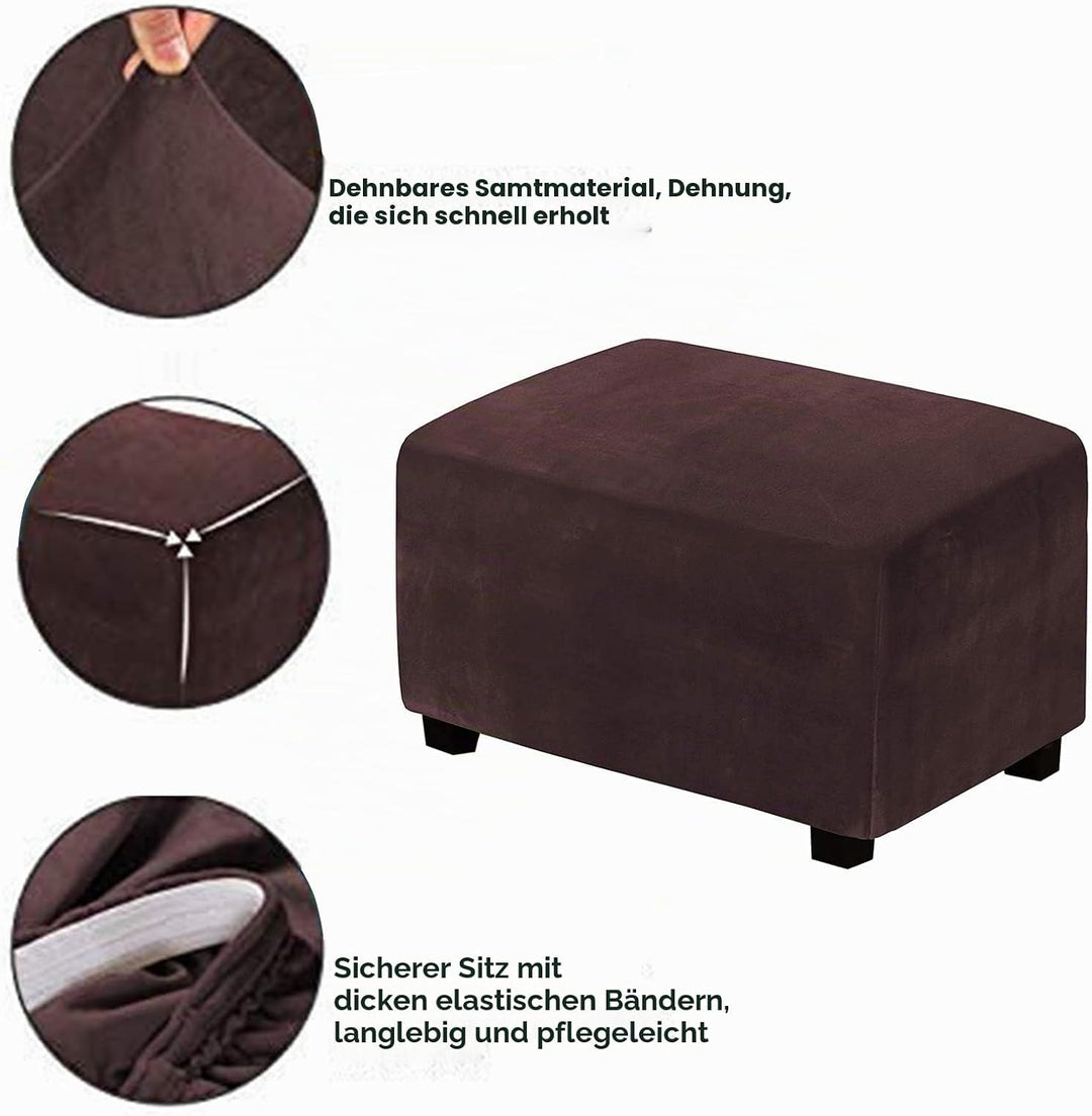 Hocker bezug rechteckig hockerbezüge bezug für hocker quadratisch ottomane hocker bezug Ottomane Sch