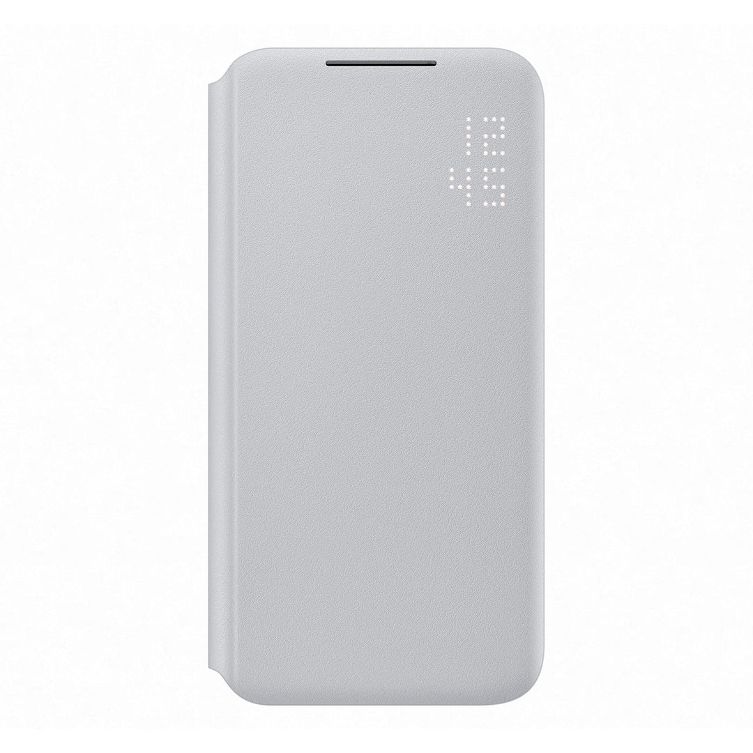 Samsung LED View Smartphone Cover EF-NS901 für Galaxy S22, Handy-Hülle, LED-Anzeige, Kartenhalterung