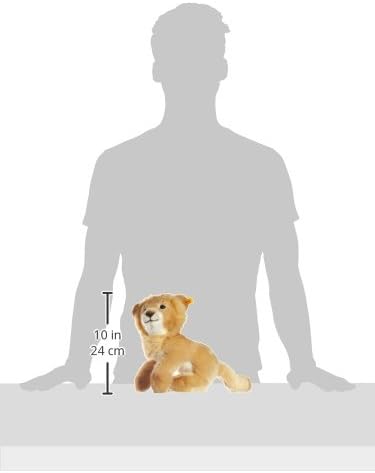 Steiff 065651 Tiere Schlenker Leo Löwe, Blond, 28 cm, Blond