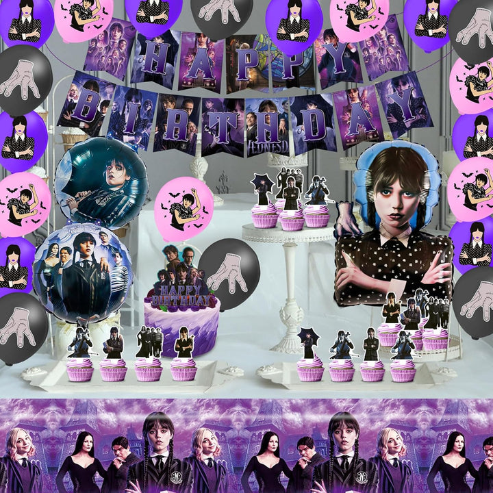 Kindergeburtstag Party Deko, 36 PCS Geburtstag Dekoration, Partyset Kindergeburtstag mit Happy Birth
