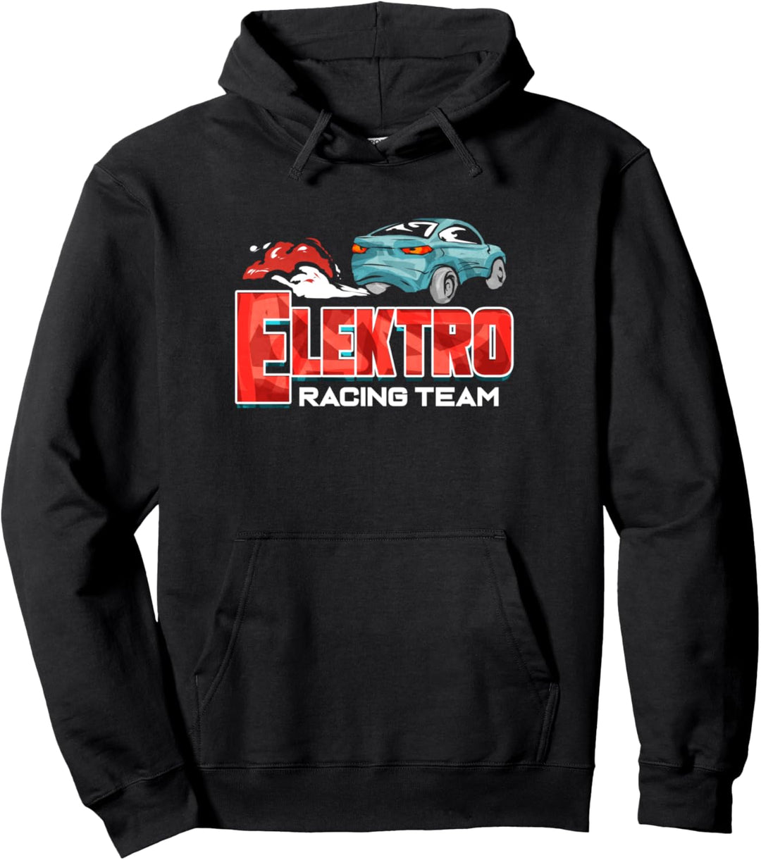 Elektro Racing Team - Elektroauto Fahrzeug Pullover Hoodie