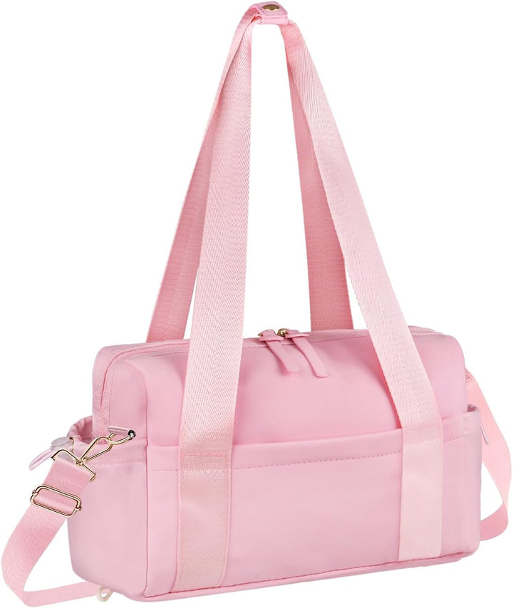 flintronic Sporttasche Damen Reisetasche, Wasserdicht Schwimmtasche Fitnesstasche mit Nassfach, Leic