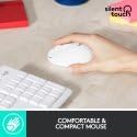 Logitech MK295 kabelloses Tastatur-Maus-Set mit SilentTouch-Technologie, Shortcut-Tasten, optischer