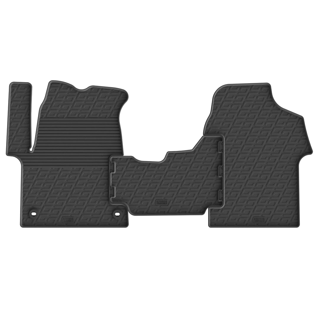 Gledring Satz Gummimatten kompatibel mit Citroen Jumpy / Peugeot Expert / Toyota Proace 2016- & Opel