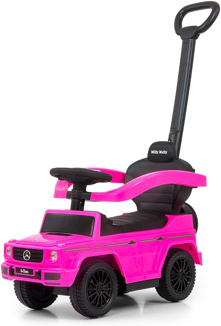 Rutscher mit Griff, Schieberollator, rosa Mercedes G350d White Milly Mally