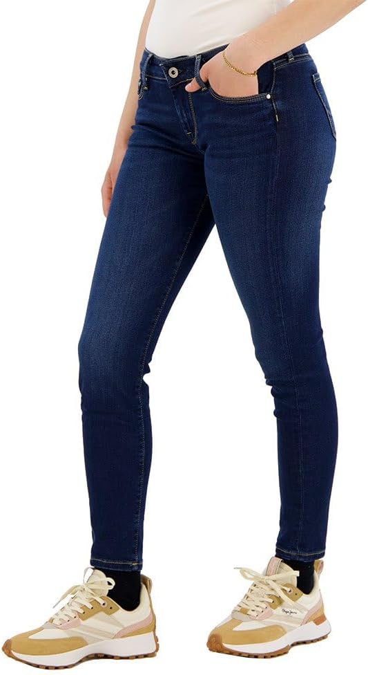 Pepe Jeans Damen Soho Jeans 26W / 32L Blue (Denim-h45), 26W / 32L Blue (Denim-h45)