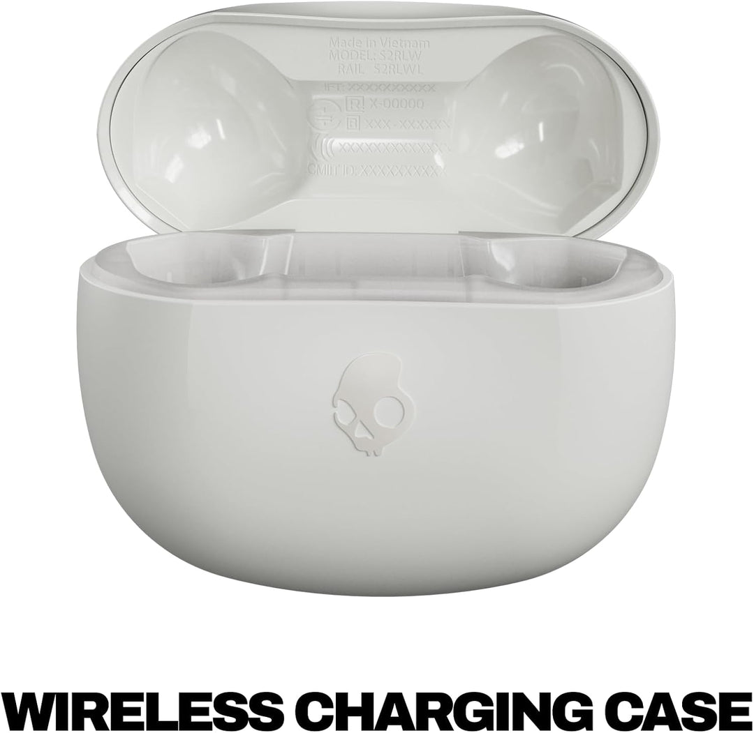 Skullcandy Rail ANC, In-Ear Wireless-Kopfhörer mit Noise Cancelling, 27 Std. Akkulaufzeit, Mikro, ko