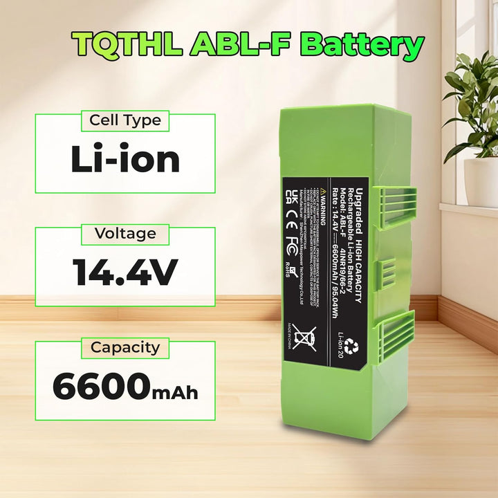 ABL-F Akku für iRobot Roomba i3 i3+ 3150 i4 i4+ 4150 i7 i7+ j7 j7+ 7158 7150 7550 7558 i8 und e5 515