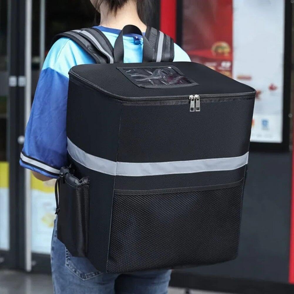Lebensmittel-lieferrucksack, 35 L, Thermo-lebensmitteltasche, Extra Grosse Kühltasche, Frischhaltung