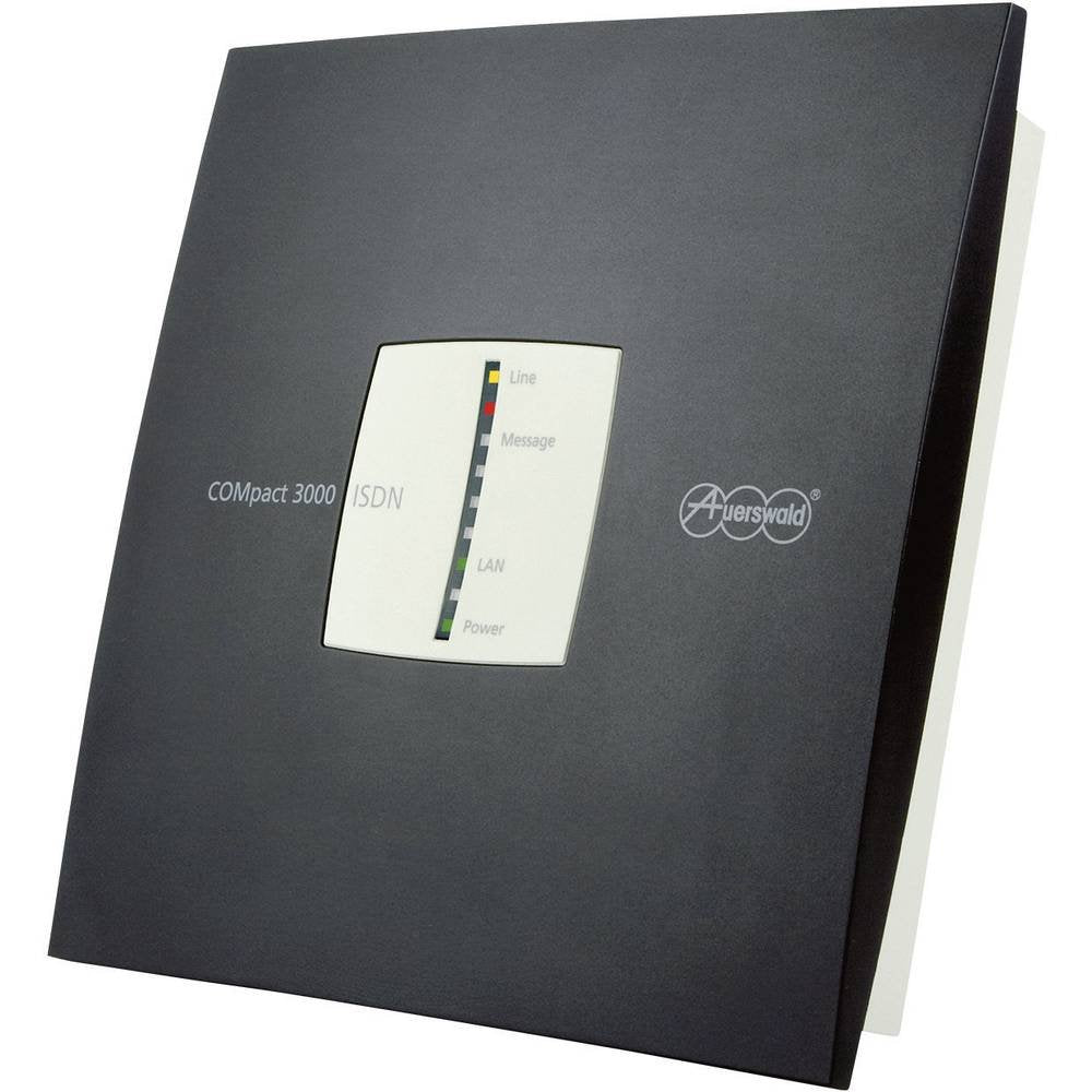 Auerswald COMpact 3000 ISDN / 1x ISDN Amtport / vier analoge Nebenstellen Single, Single