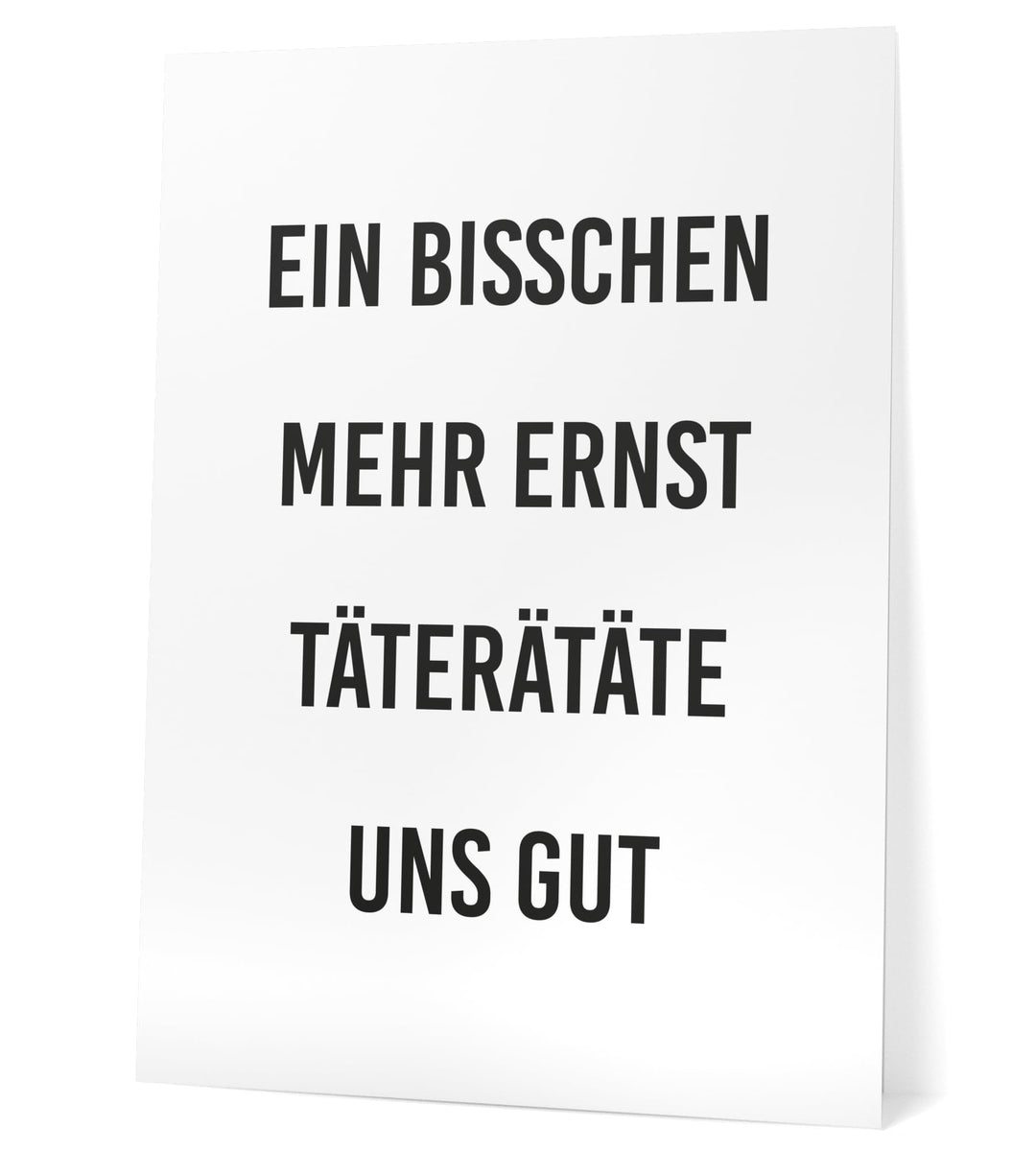 Papierschmiede® Bilder Home XXL Kunstdruck A1 (59,4x84,1 cm) Spruch Poster Zuhause Schrift Bild Wand