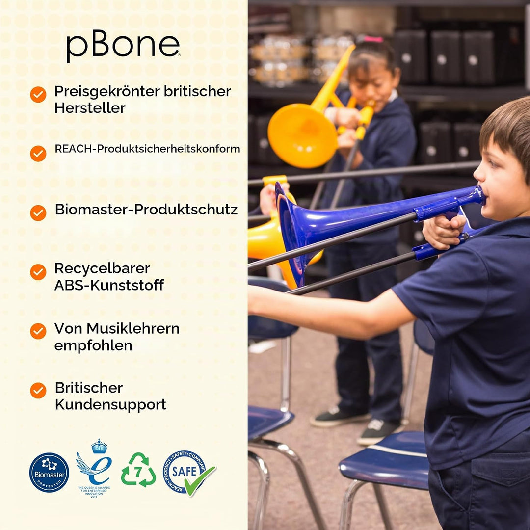 pBone 700638 Trombone Mini rot, Rot