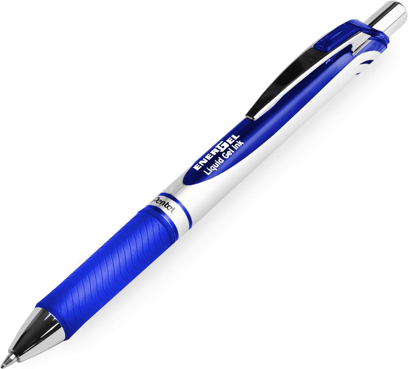 Pentel EnerGel XM BL77 Gelschreiber, einziehbar, 0,7 mm, 54 % recycelt, 1 Stück pro Farbe, 20 Stück