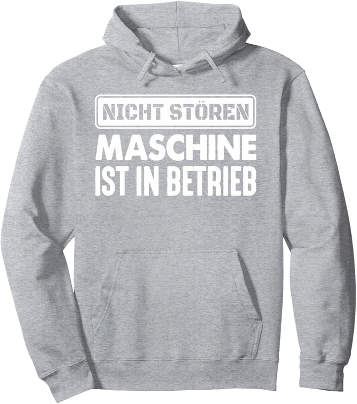 lustiges Maschine Shirt Bodybuilder Fitness Bodybuilding Pullover Hoodie
