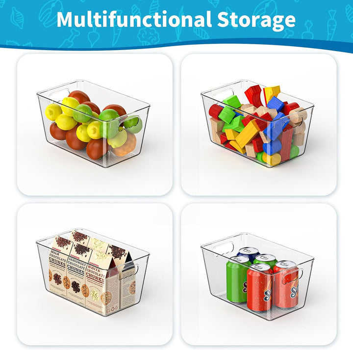 Kühlschrank Organizer Set, Küchen Organizer, Aufbewahrung Boxen für Kühlschrank, Schrank, Speisekamm