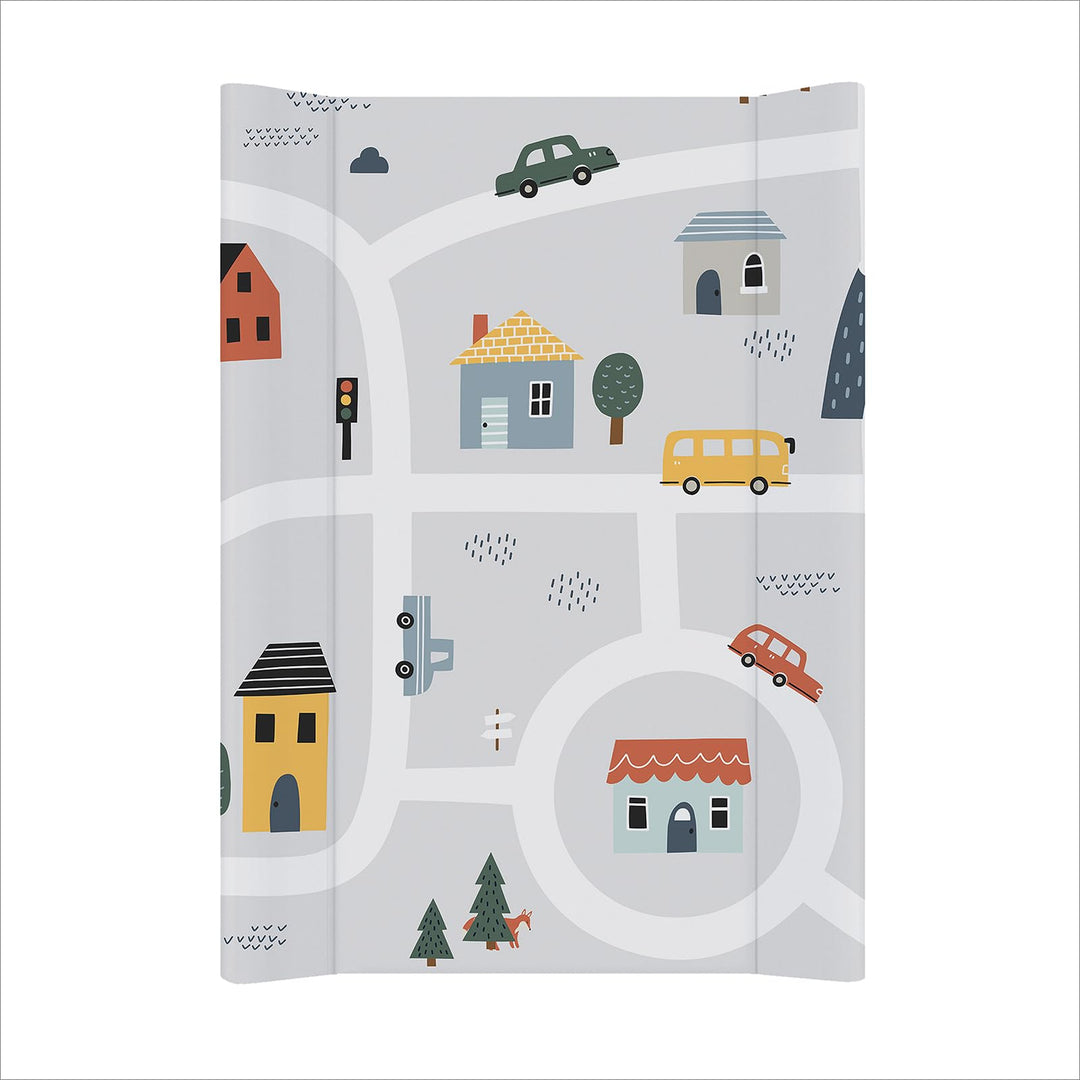 Rotho Babydesign Wickelauflage Keil (50 x 70 cm) Roadmap Roadmap 50 x 70 cm, Roadmap 50 x 70 cm