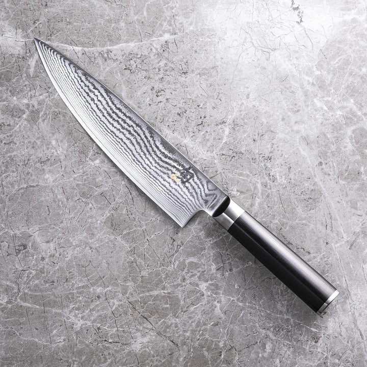 KAI DM-0706L Shun Kochmesser 8 (20 cm) Linksh, Schwarz