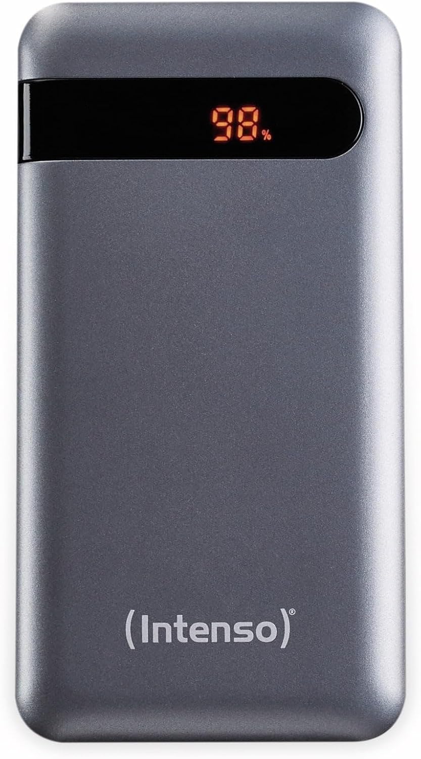 Intenso 7332330 Powerbank PD 10000 - externer Akku mit Power Delivery & Quick Charge 3(10000mAh, gee