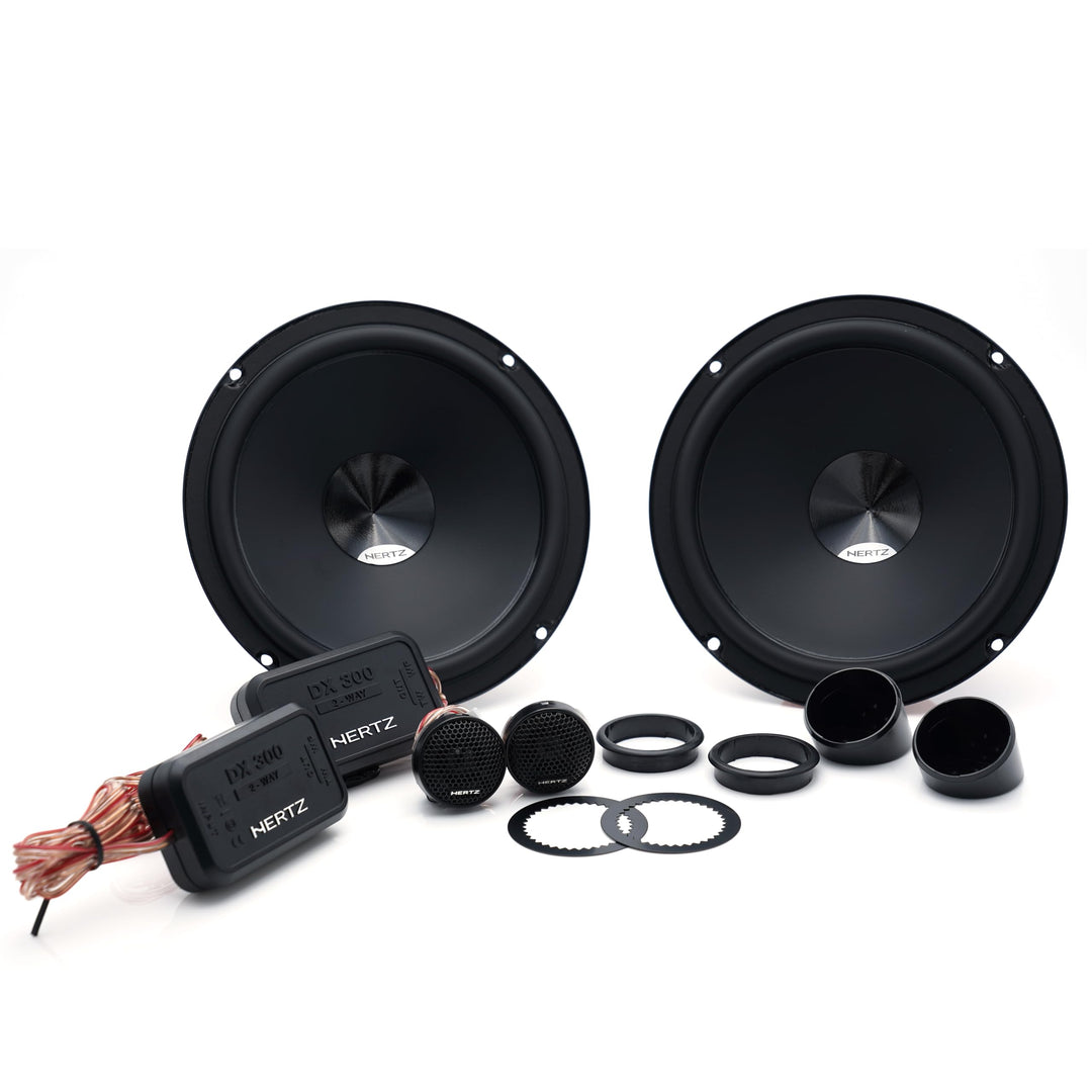 Hertz 16,5cm / 165mm 2-Wege Auto Lautsprecher Komponenten System/Boxen DSK 165.3-80 Watt RMS / 160 W