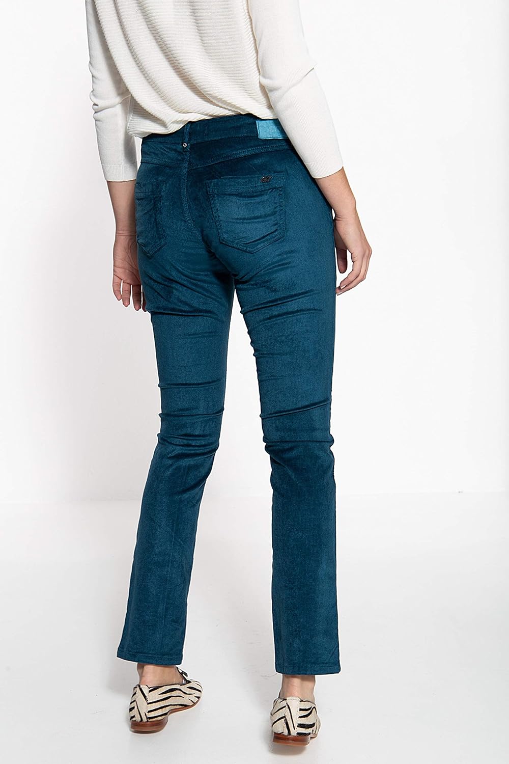 ATT Jeans Damen Belinda Hose 36W / 30L Petrol, 36W / 30L Petrol