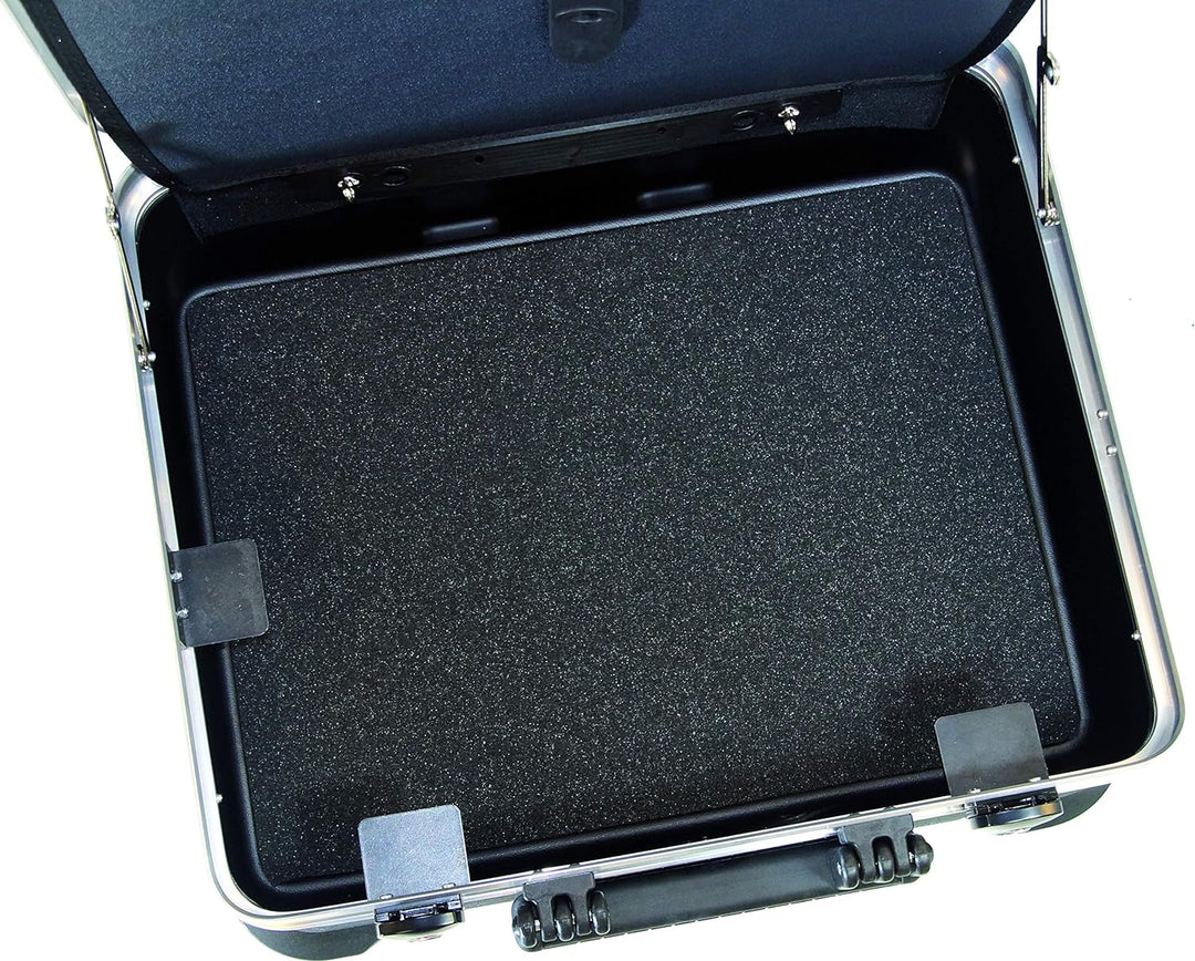 GT Werkzeugkoffer Rock Turtle PTS (ohne Inhalt, Koffer mit Rollen + Teleskopgriff, Werkzeugtrolley i