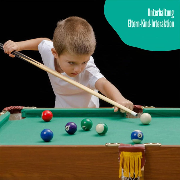 VANLAN Billard-Queue-Sticks aus Holz, Shorty-Queues, Pool-Queues für Kinder, Hartholz, Billardqueue,