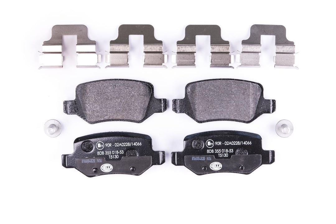 HELLA PAGID 8DB 355 018-531 Bremsbelagsatz - T5130 - Dicke/Stärke: 14.6mm - Bremssystem: Lucas - nic