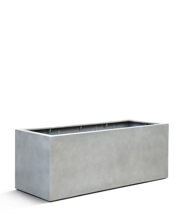 ESCHBACH® Pflanzkübel Box 80 Beton Hell Grau Rechteckig * 80 x 31 x 31 cm * 10 Jahre Garantie 80x31x
