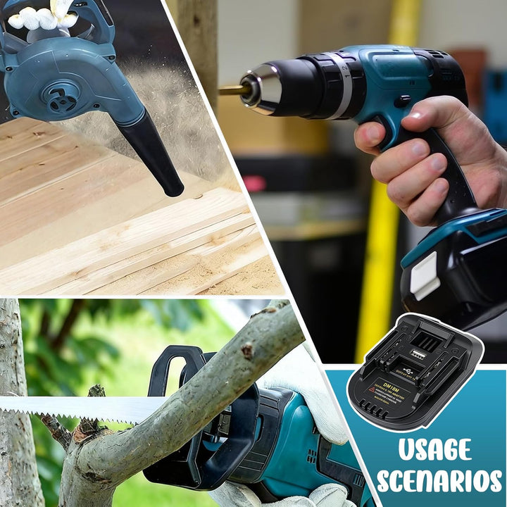 BS18MT Akku-Adapter Für Makita 18V Elektrowerkzeug, Akku Konverter für Bosch GBA Professional System