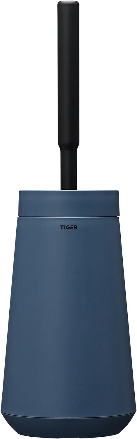 Tiger Tess Toilettenbürstenhalter mit flexibler Swoop WC-Bürste, WC-Bürstengarnitur freistehend oder