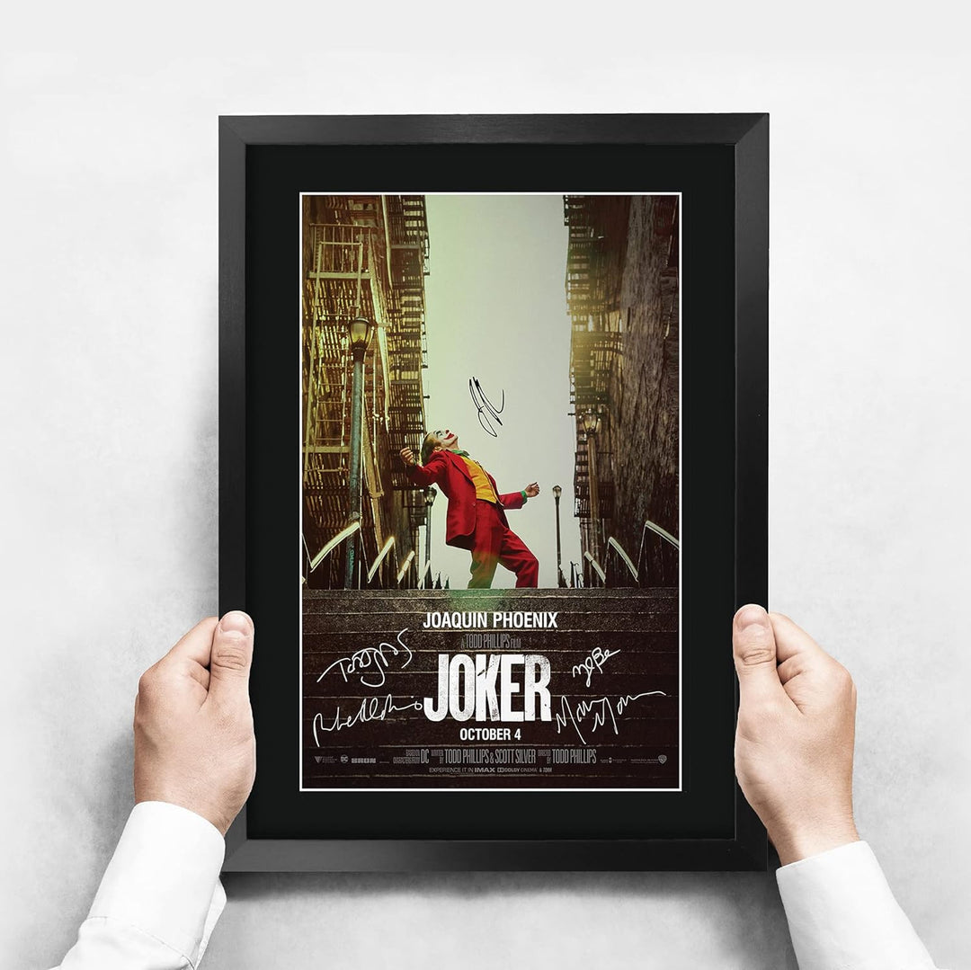 HWC Trading Joker The Cast Joaquin Phoenix Zazie Beetz Marc Maron Todd Phillips, gedrucktes Poster m