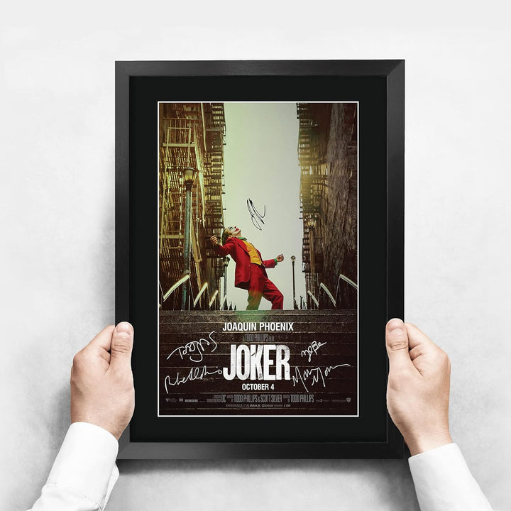HWC Trading Joker The Cast Joaquin Phoenix Zazie Beetz Marc Maron Todd Phillips, gedrucktes Poster m