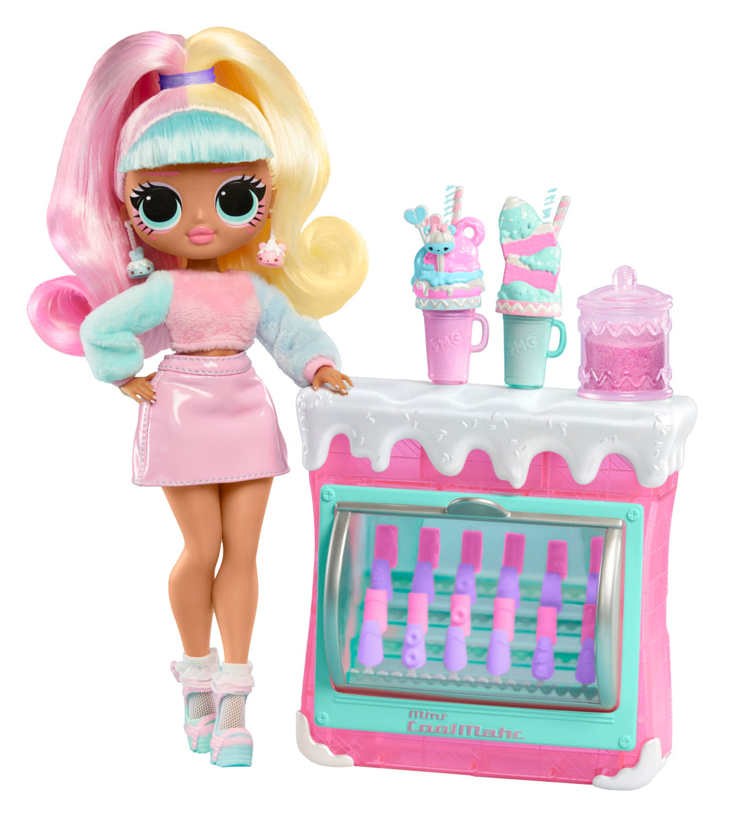 L.O.L. Surprise! OMG Sweet Nails - Candylicious Sprinkles Shop - 15 Überraschungen, u.a. Echter Nage