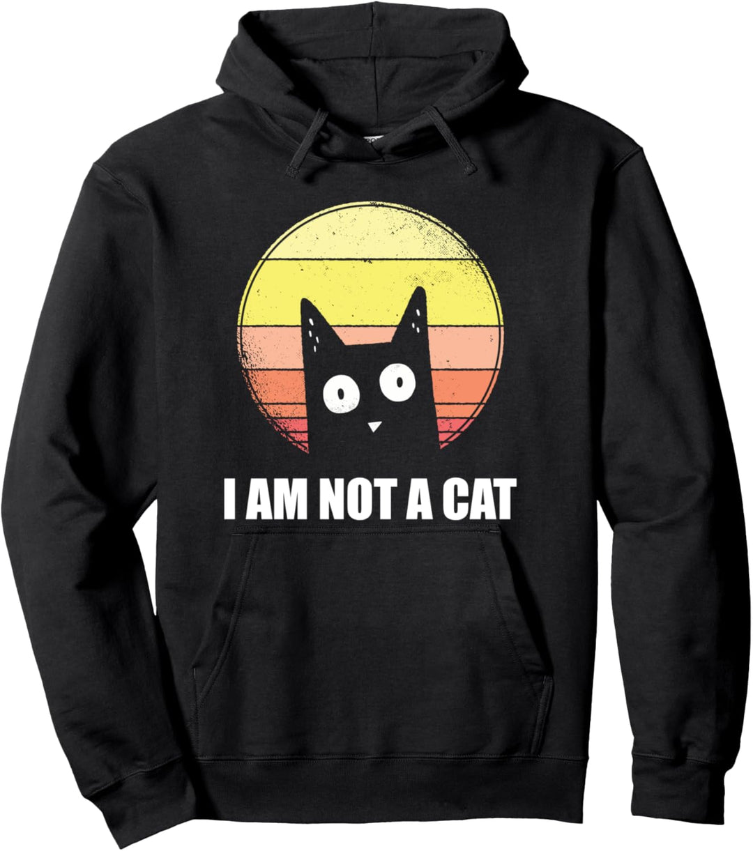 Judge, I AM NOT A CAT Meme Pullover Hoodie
