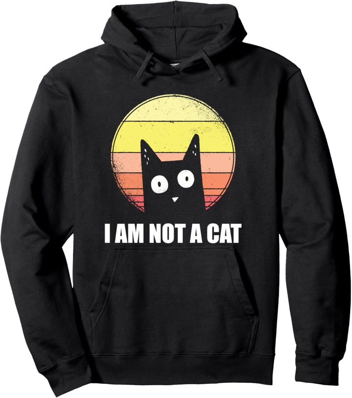 Judge, I AM NOT A CAT Meme Pullover Hoodie