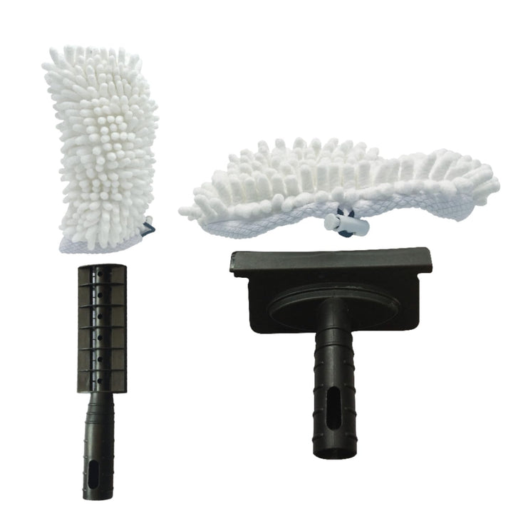 Livington Steam Twister Pro Kit - Zubehör für den Steam Twister Dampfreiniger - Fensterreinigungsauf