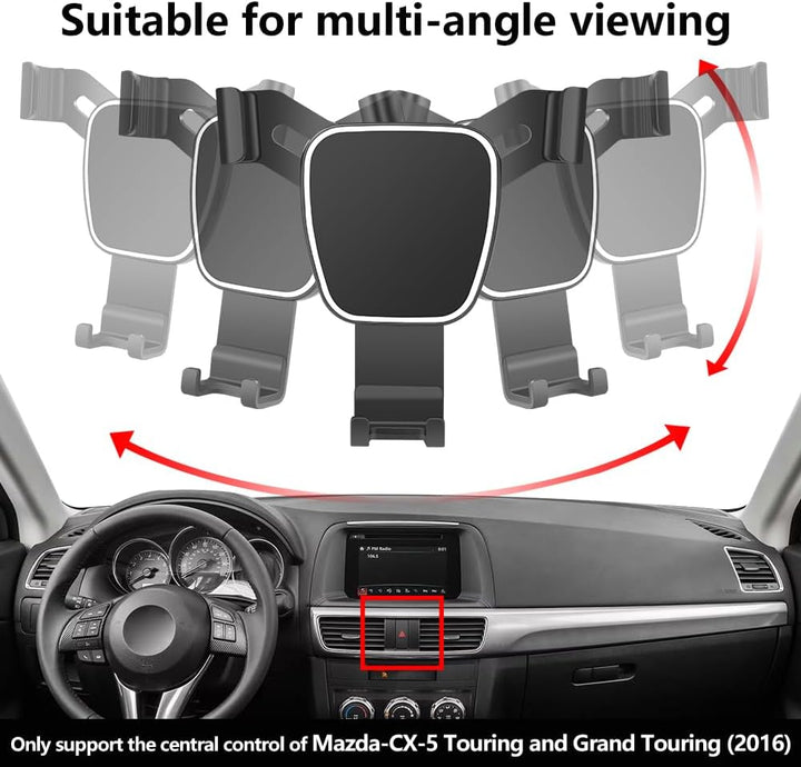 Kfz-Handyhalterung für Mazda CX-5 2016 Touring, Grand Touring Auto-Zubehör, Navigationshalter, Innen