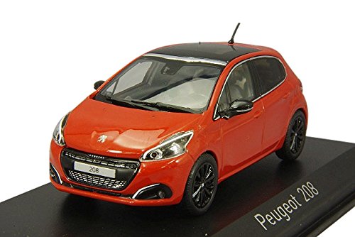 Norev 1: 43 Massstab Peugeot 208 5.118,1 cm Modell Auto (Power orange)