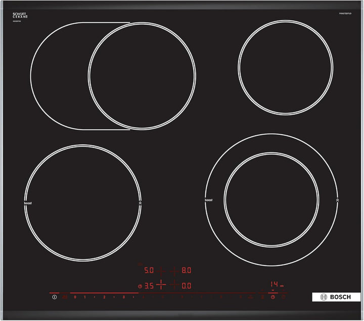 Bosch PXX675DC1E Serie 8 Induktionskochfeld (autark), 60cm breit, FlexInduction Platzwahl, MoveMode