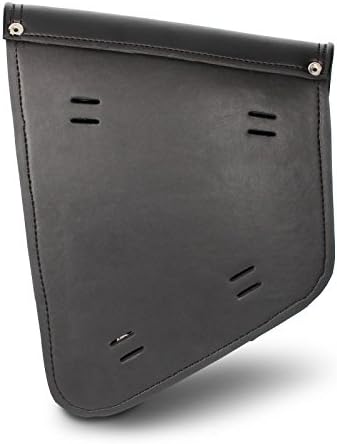 Craftride Satteltasche Indiana 10L für Triumph Bonneville Bobber schwarz rechts