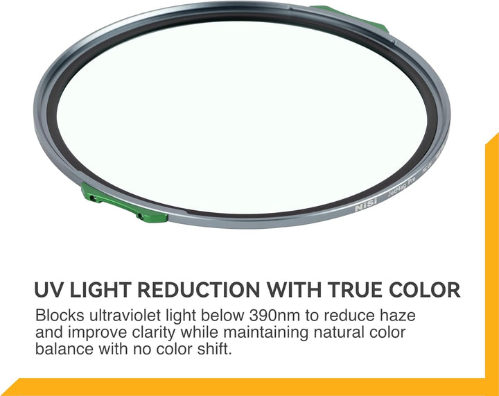 NiSi JetMag Pro MAXMAG NC UV Filter Magnetische Schutzfilter für MAX MAG System (Verwendung nur mit
