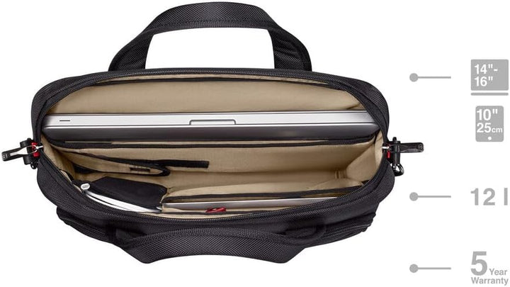 WENGER Altair Brief Laptop-Tasche, Notebook, Tabletfach, Aktentasche, Organizer, Büro Business Uni,