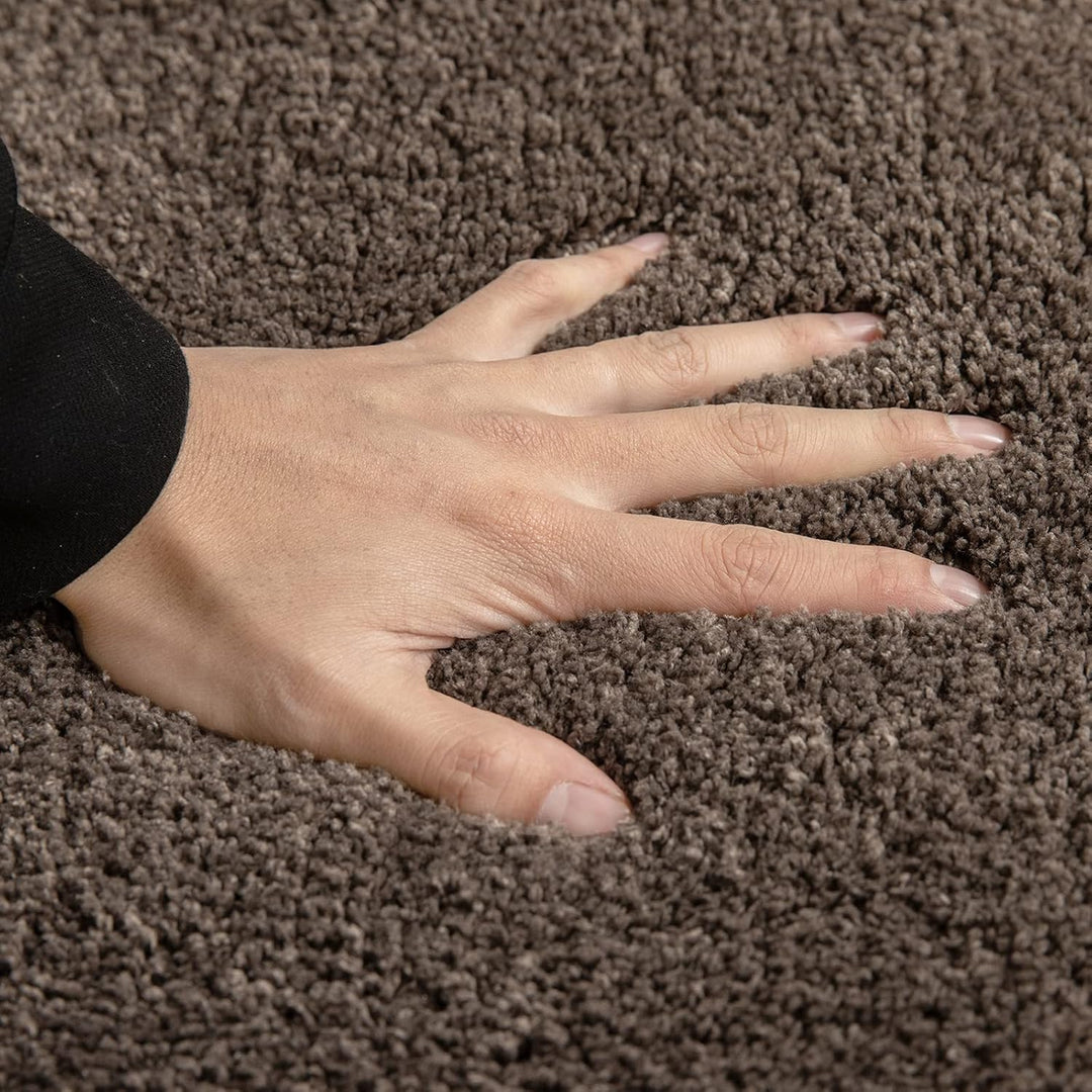 MIULEE Badezimmerteppich Teppich Badematte rutschfest Waschbar Badteppich Bettvorleger Badvorleger S