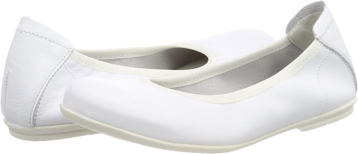 Däumling Mädchen Hadia Ballerinas 34 EU Schmal Weiss Odissea Weiss 71, 34 EU Schmal Weiss Odissea We