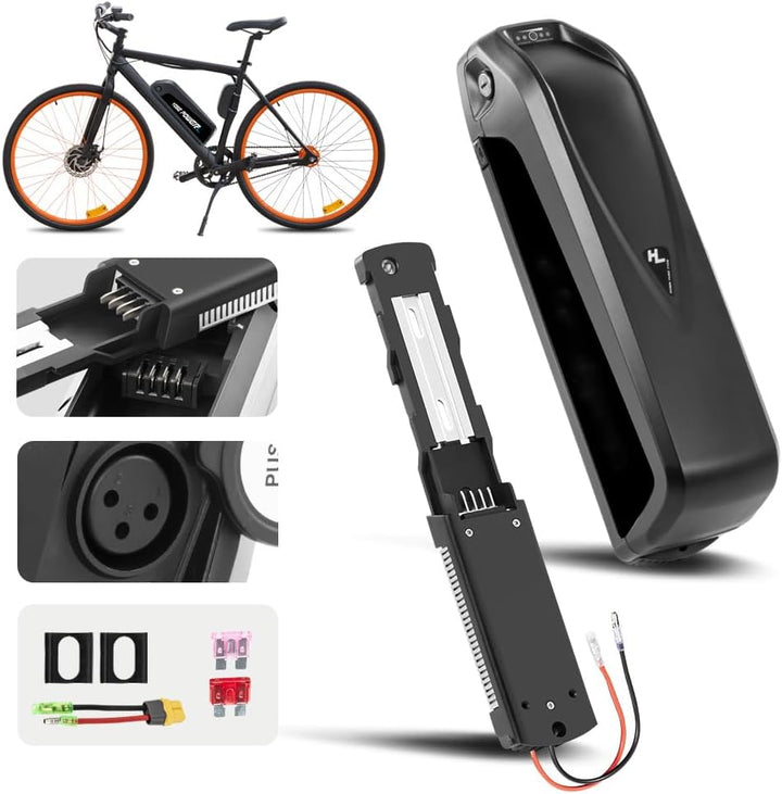 SEASON 36V 48V 52V Ebike Akku Hailong 13-20Ah Ebike Batterie passt für Elektrofahrrad 1000W / 750W /
