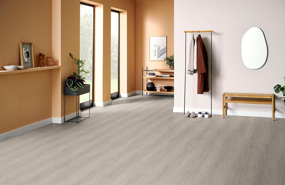 EGGER NatureSense Aqua Laminat EL2028 Victoria Eiche hellgrau 1292x246x8mm (2,543m²) 2,543m² | Boden