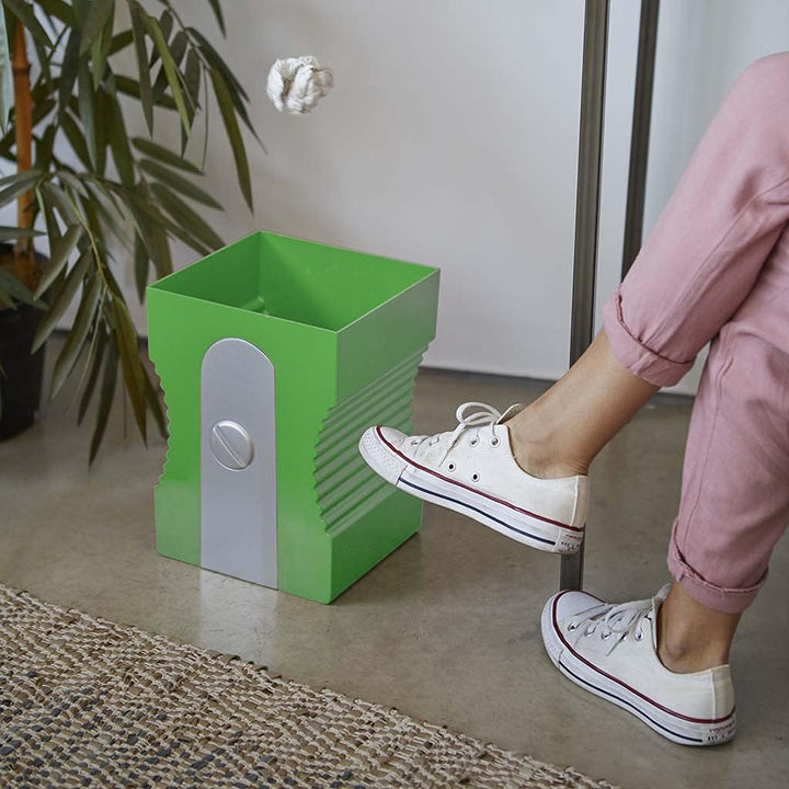 balvi Papierkorb Sharpener Farbe Grün Originell und lustig In Form eines Bleistiftspitzers Kunststof