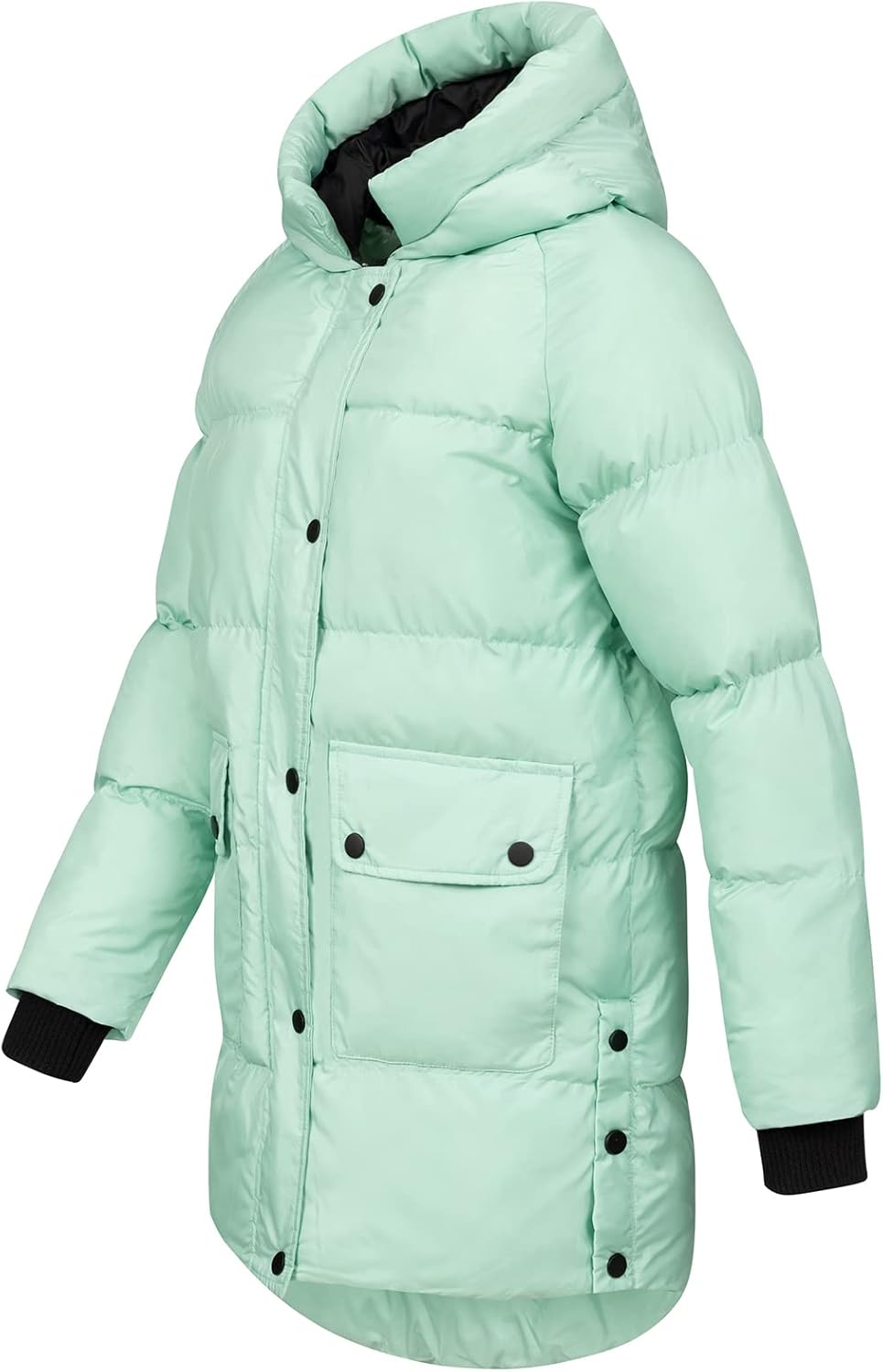 Rock Creek Damen Steppjacke Mantel D-488 S Türkis, S Türkis
