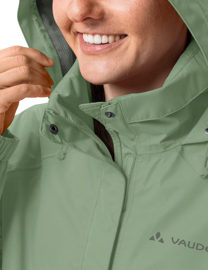VAUDE Women's Escape Bike Light Jacket| Leichte 2-Lagen Regenjacke - Zuverlässiger Rad-Regenschutz |